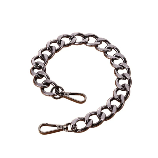 Gunmetal Aluminum Bag Chain 18" - Halloween Edition