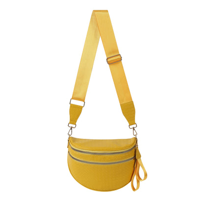 GoFree - Woven Leather Bum Bag
