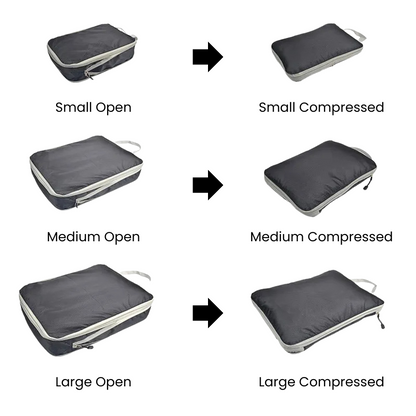 CompressCube - Compressible Storage Bag (3pcs)
