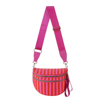 Hot pink and Red