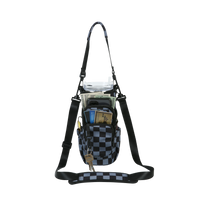 Checkered Gray and Black