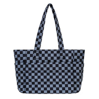 Checkered Gray and Black