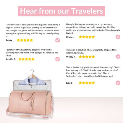 TravelSmart | The Revolutionary 3-in-1 Garment Duffle