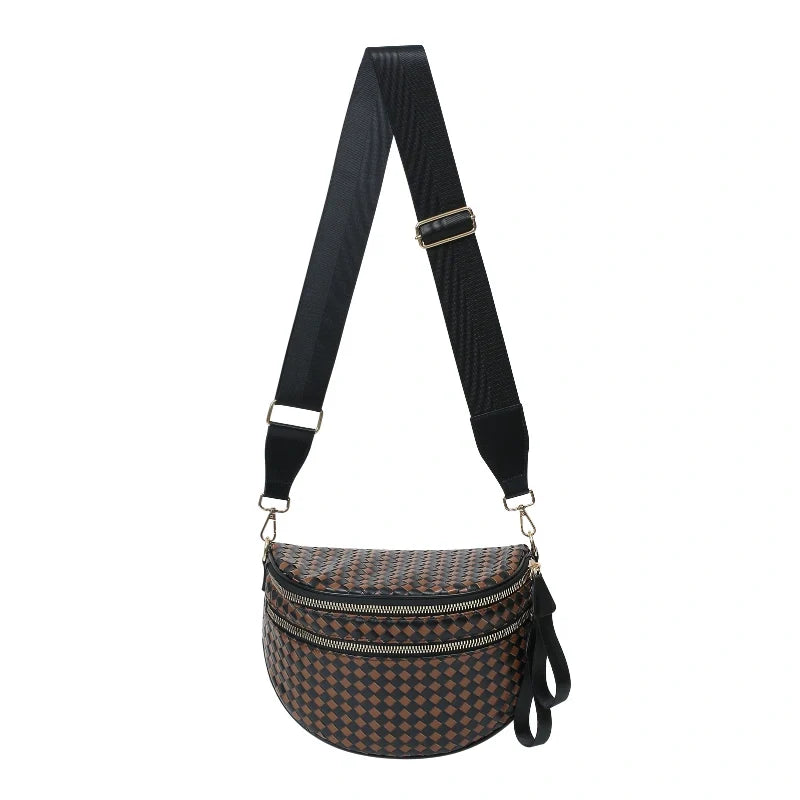 GoFree - Woven Leather Bum Bag