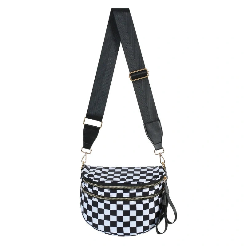 GoFree - The Roomiest Bum Bag (Checkered)