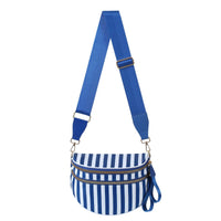 Dark Blue and White