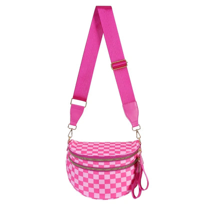 GoFree - The Roomiest Bum Bag (Checkered)