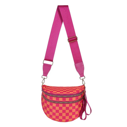 GoFree - The Roomiest Bum Bag (Checkered)