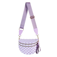 Checkered Light Purple