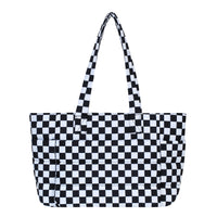 Checkered Black