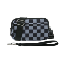 Checkered Gray and Black