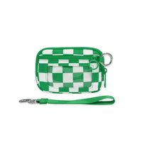 Checkered Kelly Green