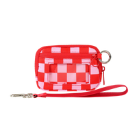 Checkered Pink and Red