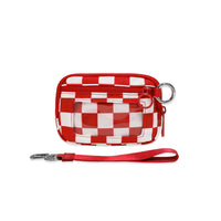 Checkered red