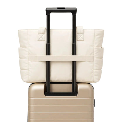 Cloudy - Puffer Tote Bag
