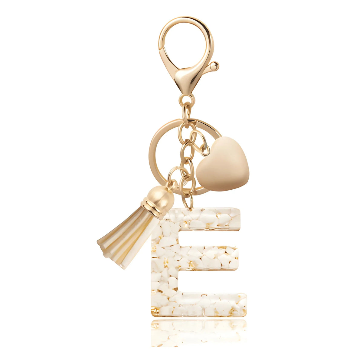 Golden Initial - Bag Charm