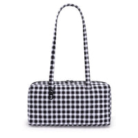 Gingham Black