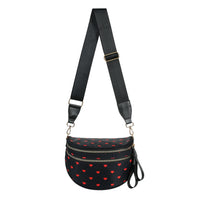 Black Mini Hearts