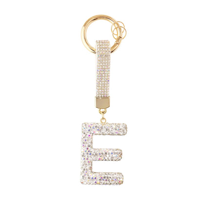 Sparkle Initial – Bag Charm (Silver)