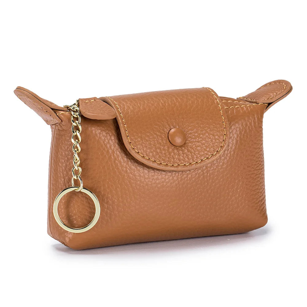 Leather Purse - Bag Charm