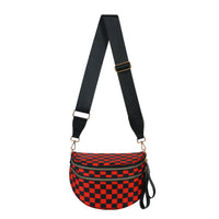 Checkered Red and Black