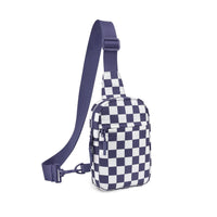 Checkered Purple