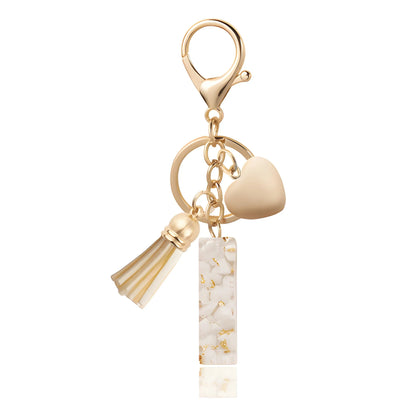 Golden Initial - Bag Charm