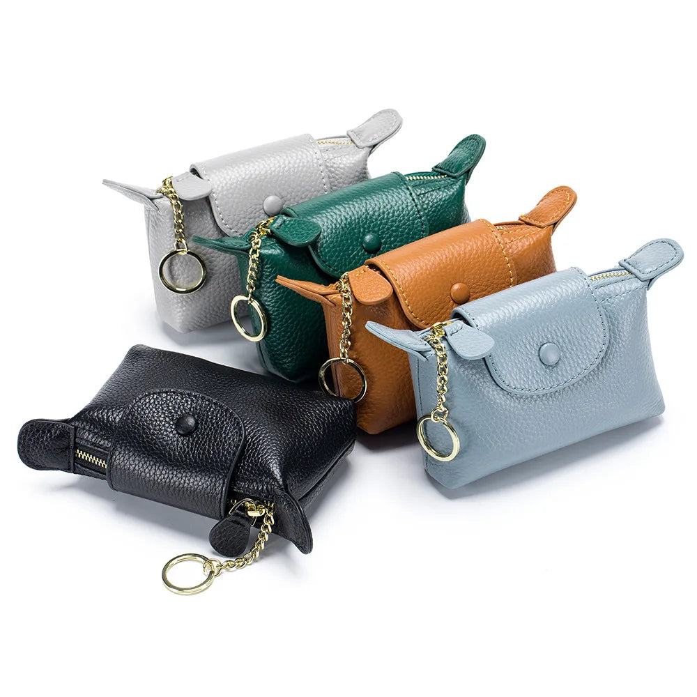 Leather Purse - Bag Charm